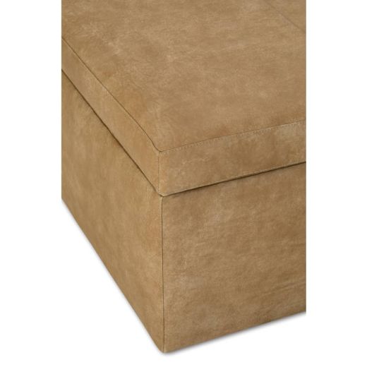 Picture of Remy 45" x 28" Rectangle Leather Storage Ottoman